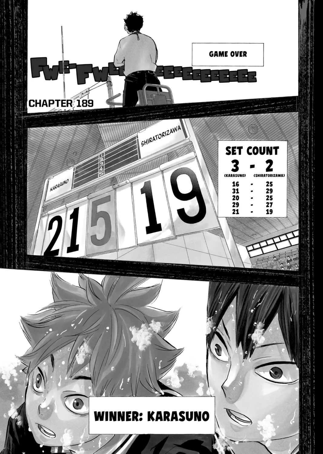 Read Haikyu!! chapter 189 image 0 on Lezhin