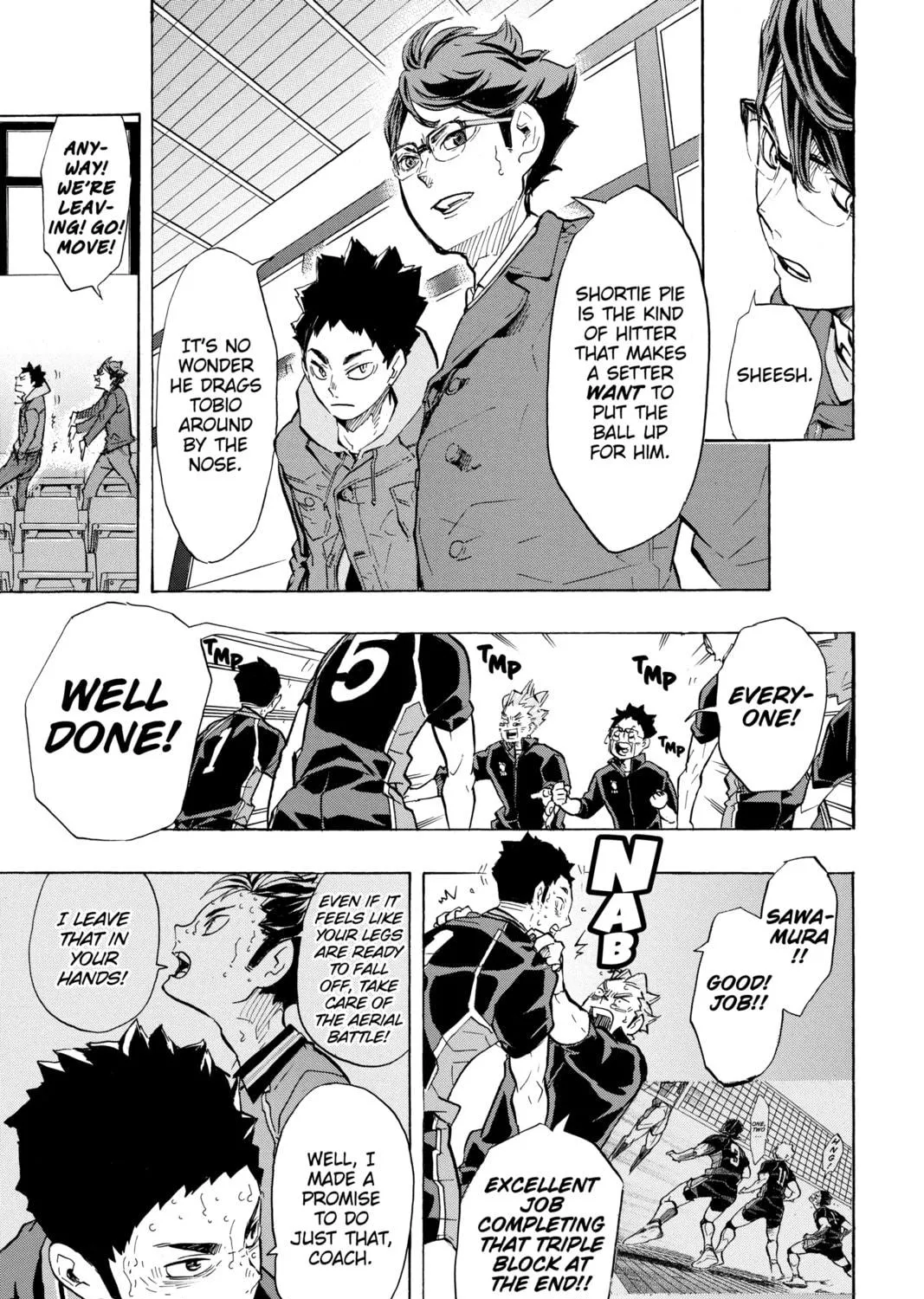 Read Haikyu!! chapter 189 image 16 on Lezhin