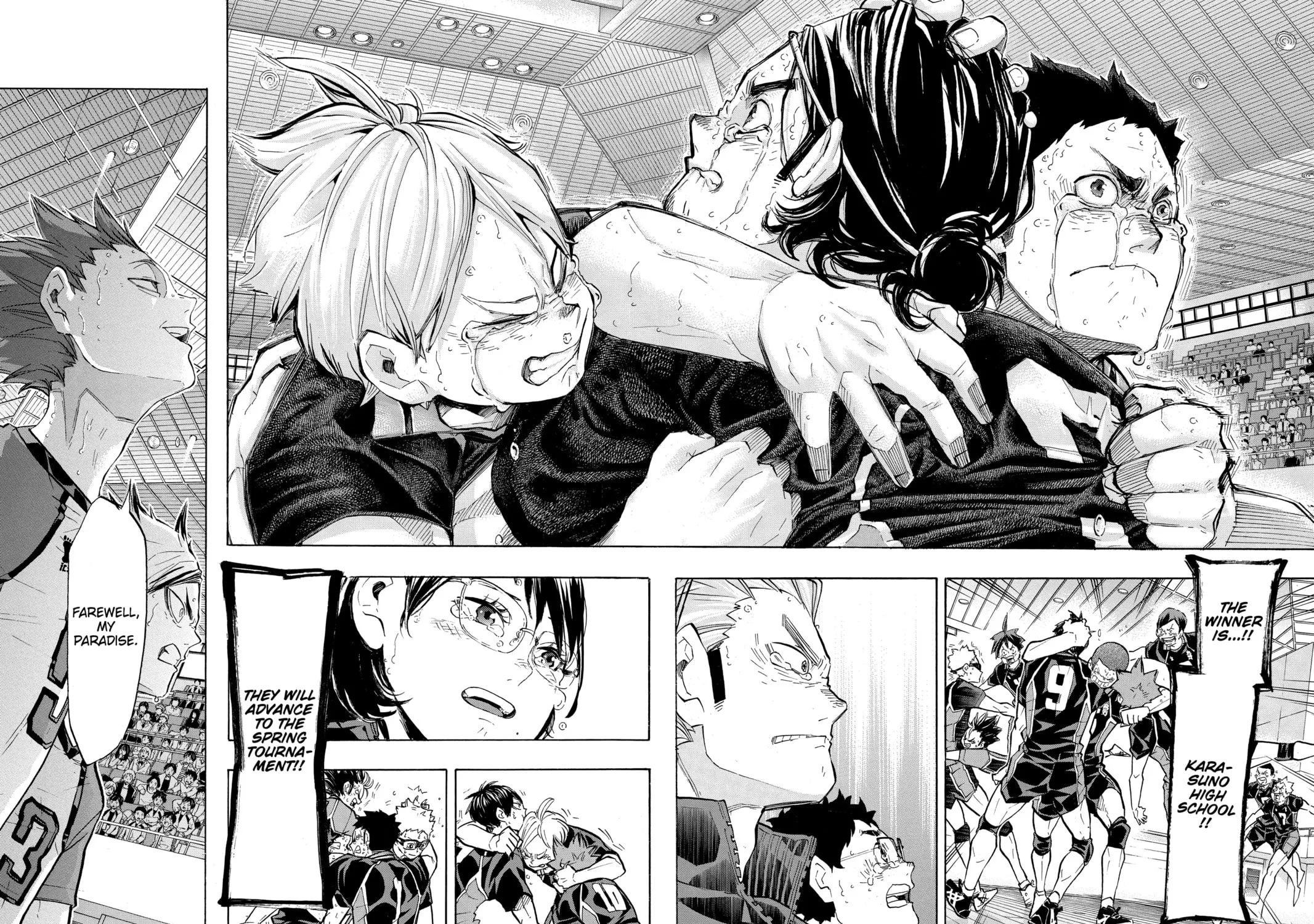 Read Haikyu!! chapter 189 image 8 on Lezhin