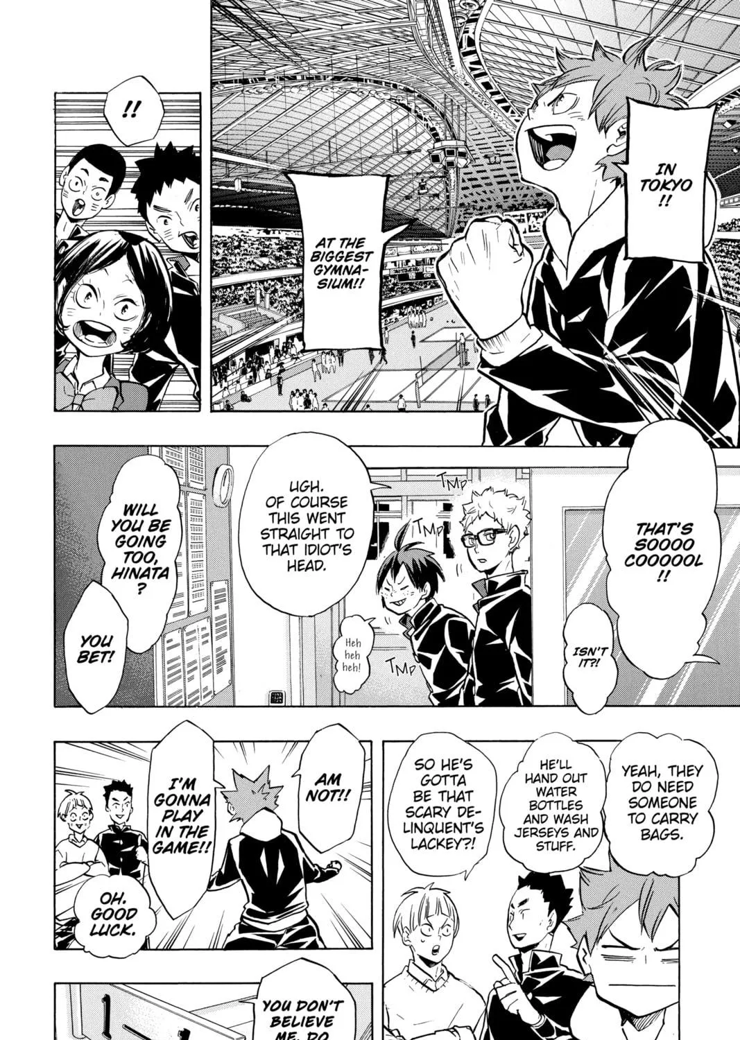 Read Haikyu!! chapter 190 image 16 on Lezhin