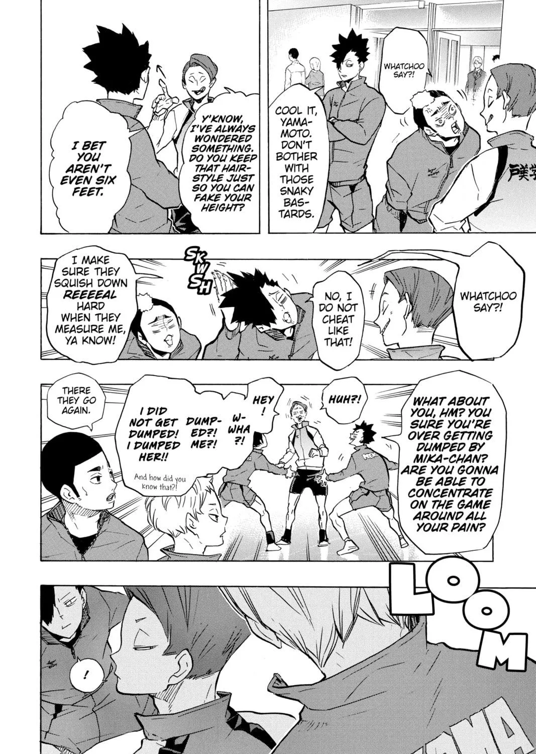 Read Haikyu!! chapter 190 image 28 on Lezhin
