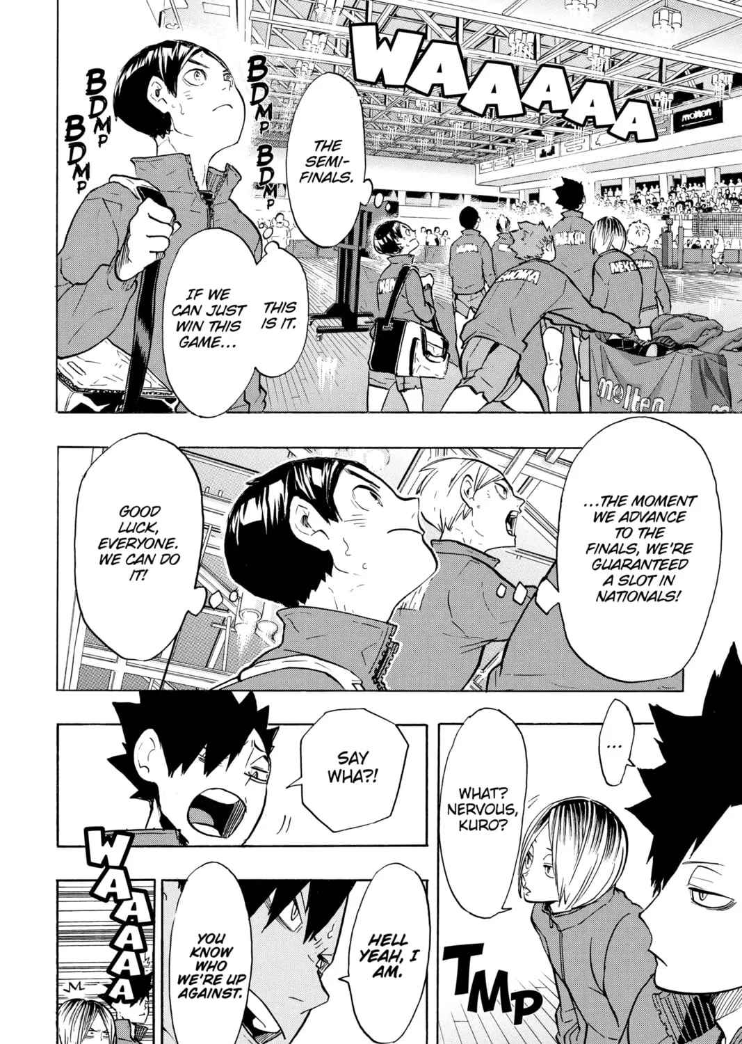 Read Haikyu!! chapter 190 image 32 on Lezhin