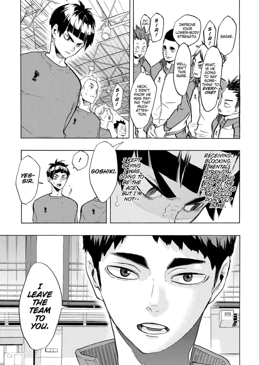 Read Haikyu!! chapter 190 image 8 on Lezhin