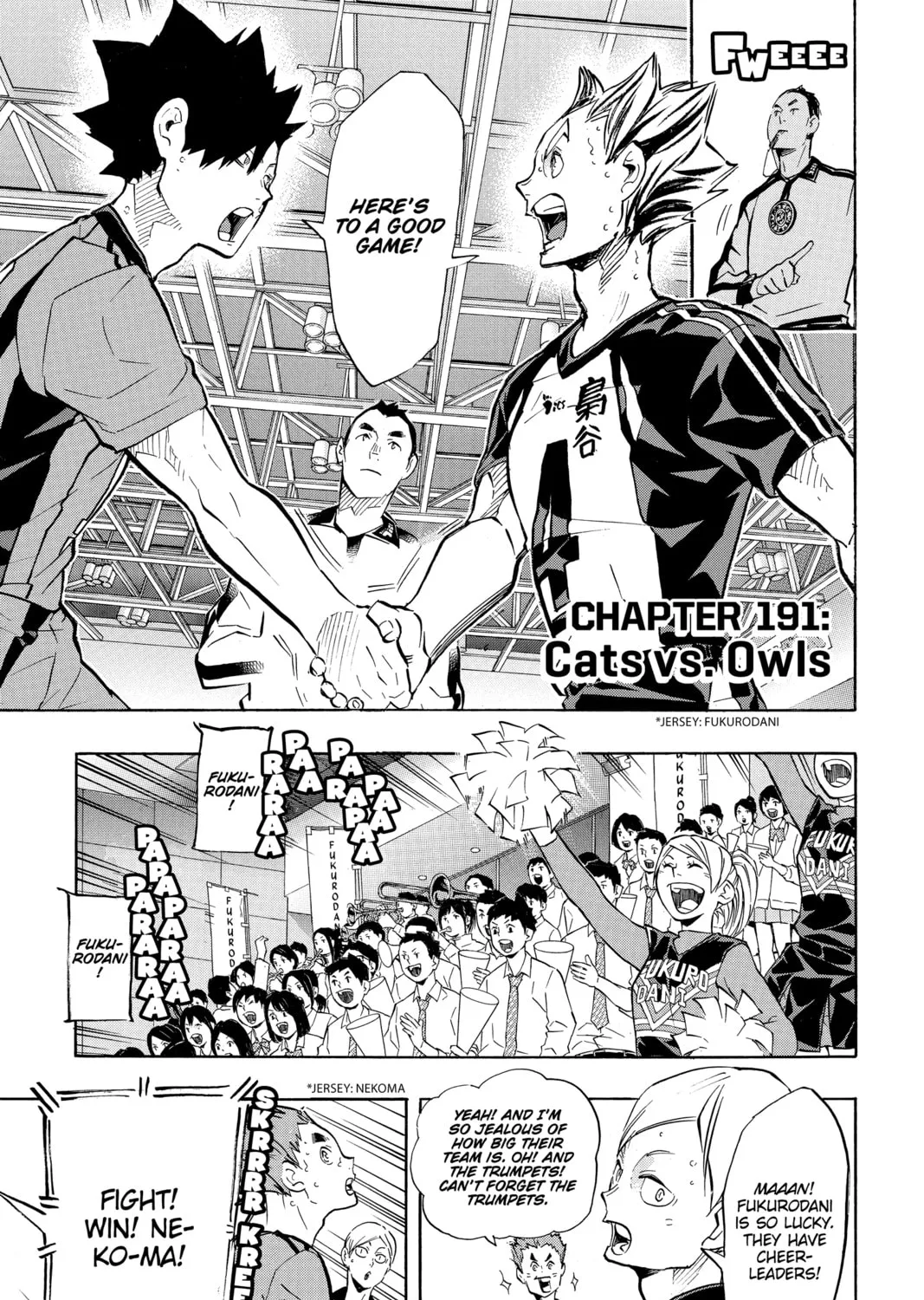 Read Haikyu!! chapter 191 image 0 on Lezhin