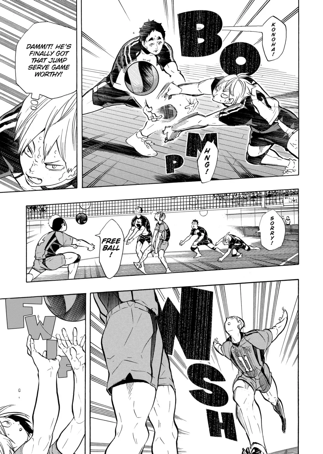 Read Haikyu!! chapter 193 image 14 on Lezhin