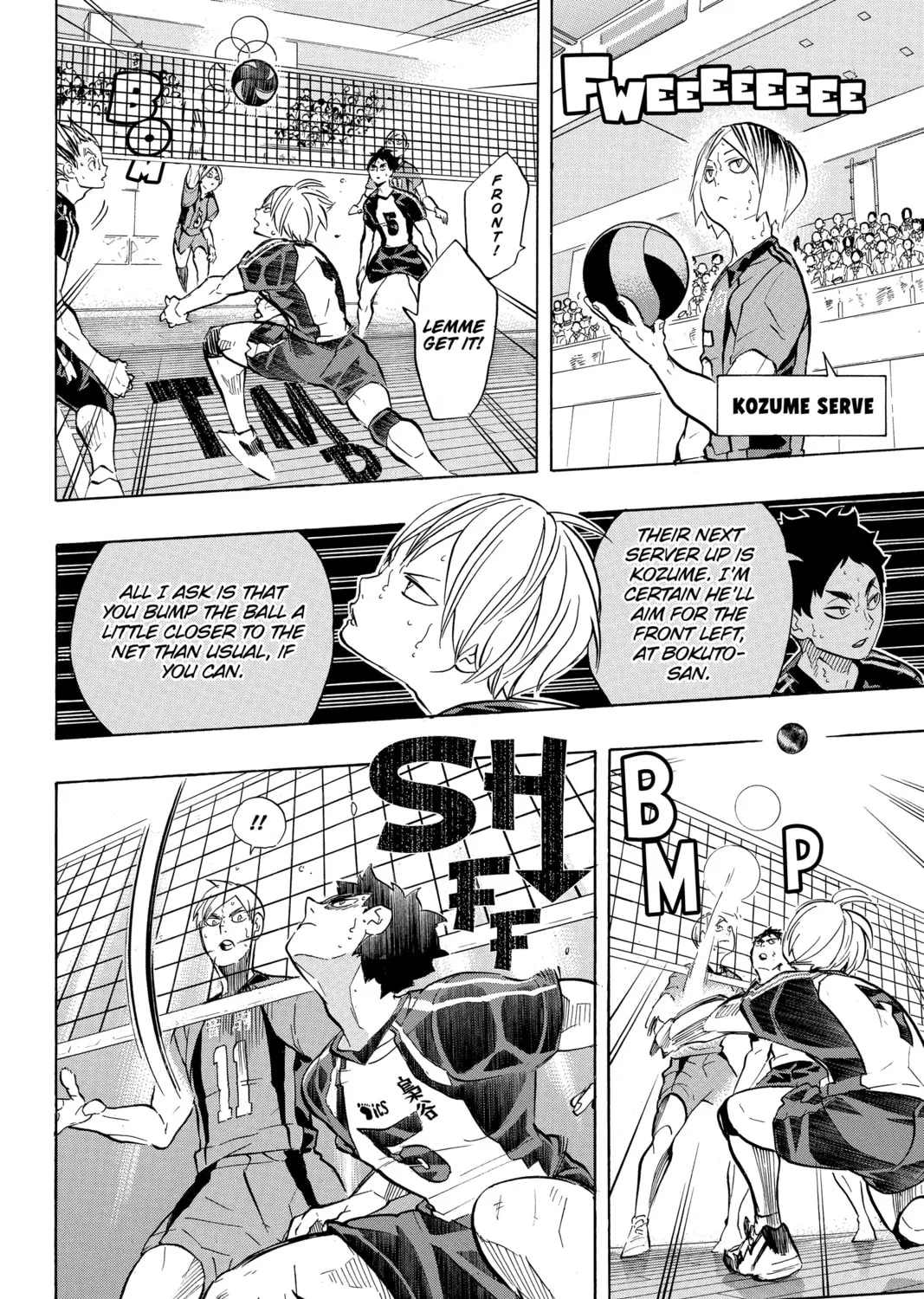 Read Haikyu!! chapter 195 image 6 on Lezhin
