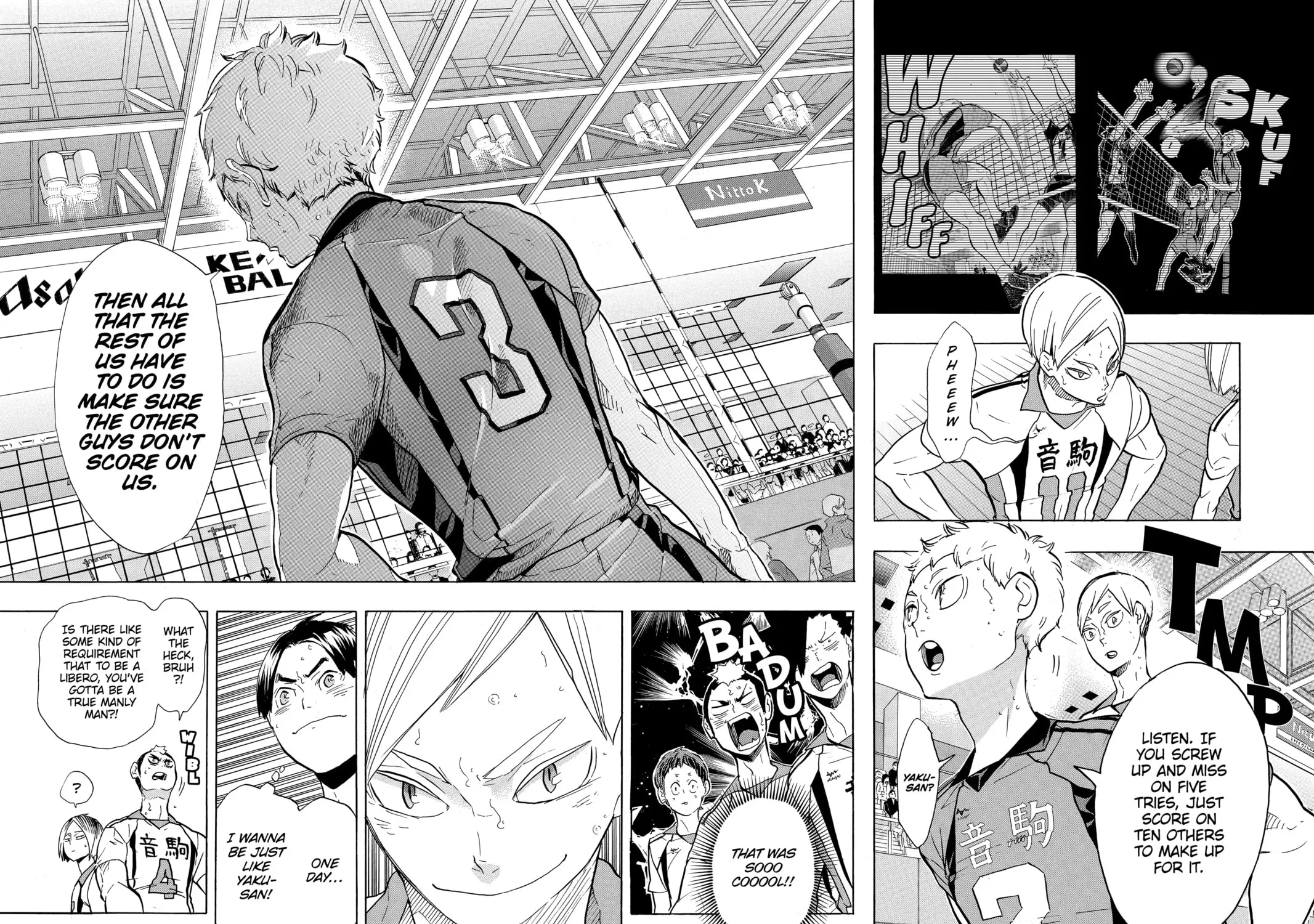 Read Haikyu!! chapter 196 image 28 on Lezhin