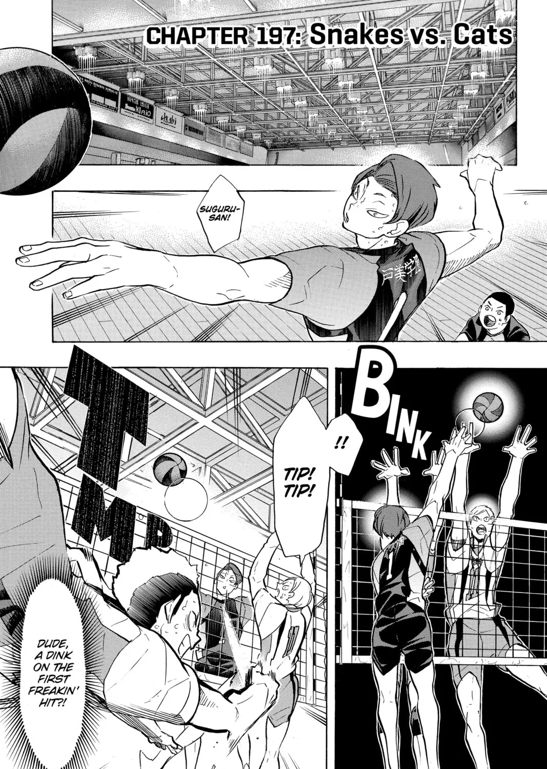 Read Haikyu!! chapter 197 image 0 on Lezhin