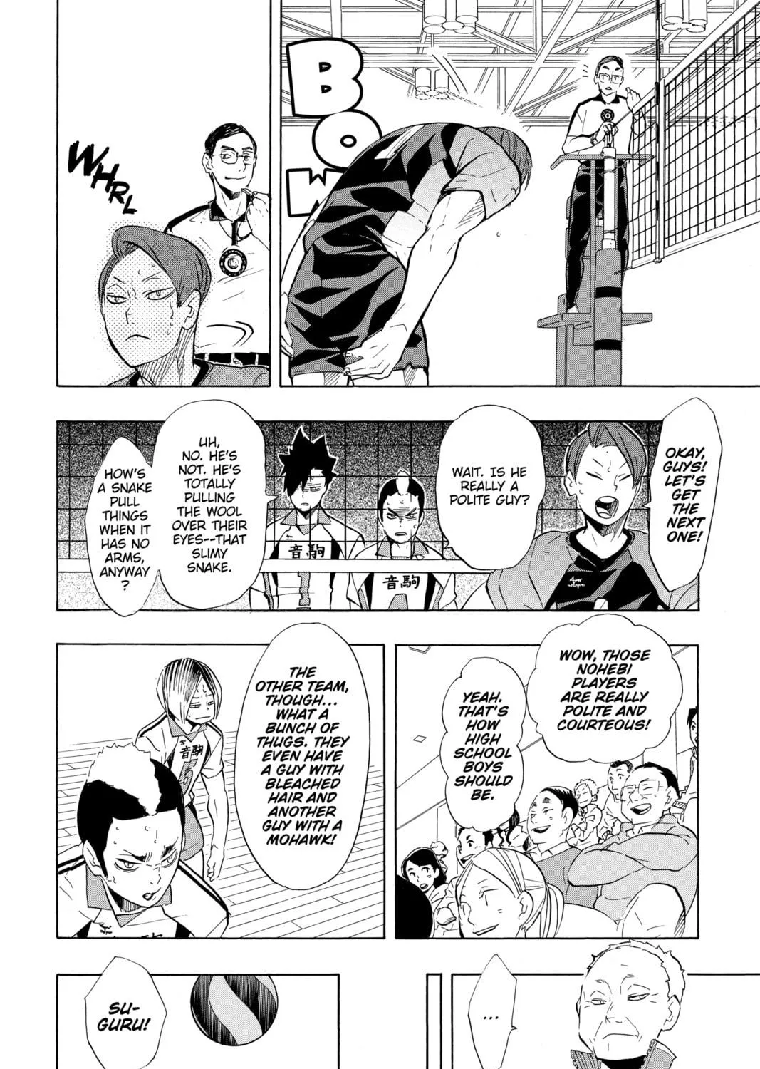 Read Haikyu!! chapter 197 image 18 on Lezhin