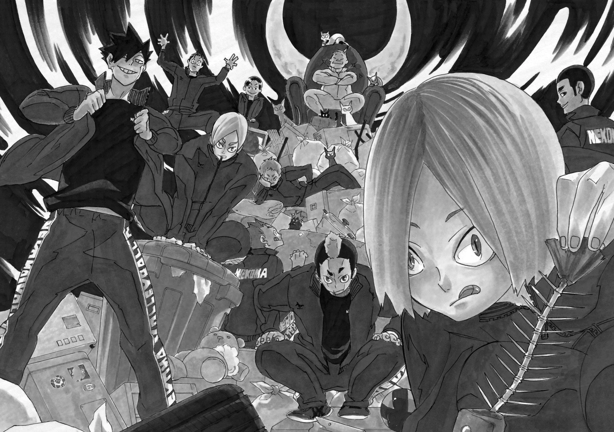Read Haikyu!! chapter 198 image 0 on Lezhin