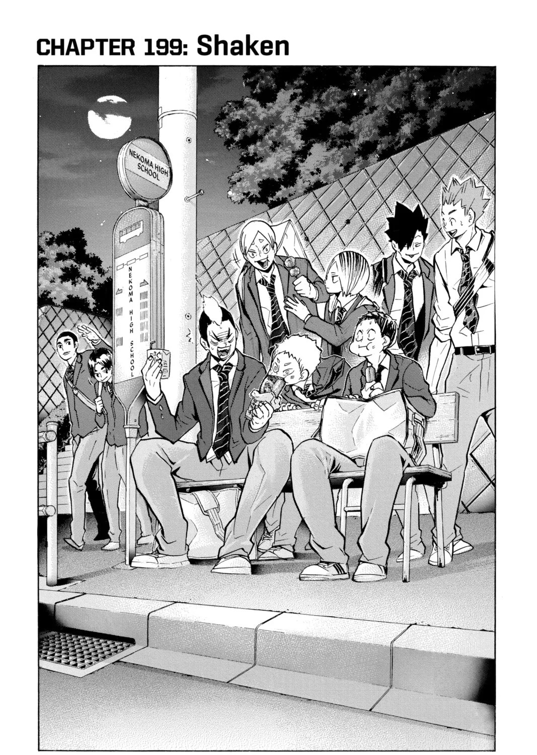 Read Haikyu!! chapter 199 image 0 on Lezhin