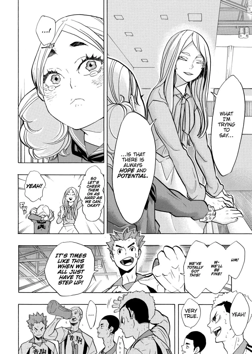 Read Haikyu!! chapter 199 image 34 on Lezhin