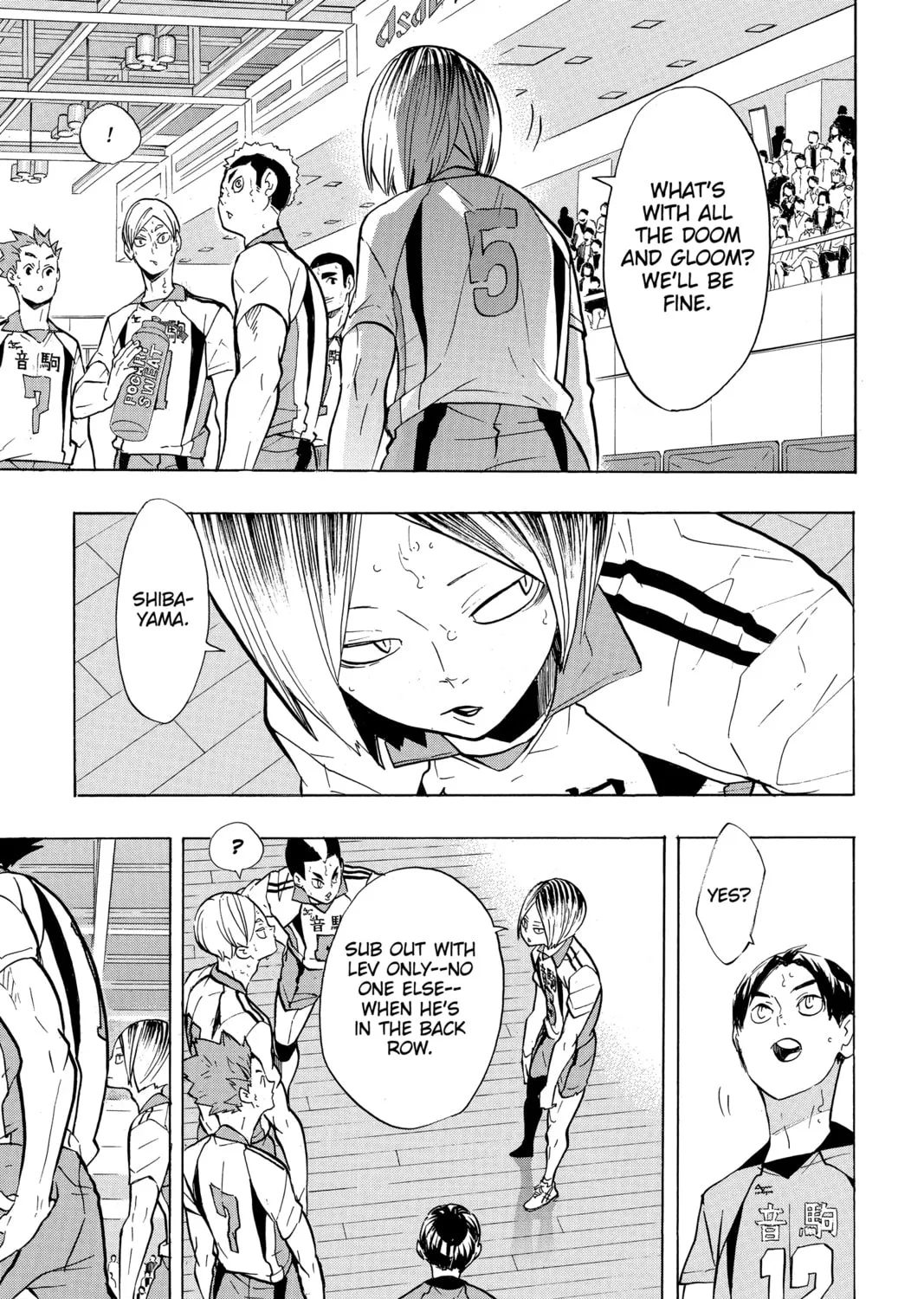 Read Haikyu!! chapter 200 image 12 on Lezhin