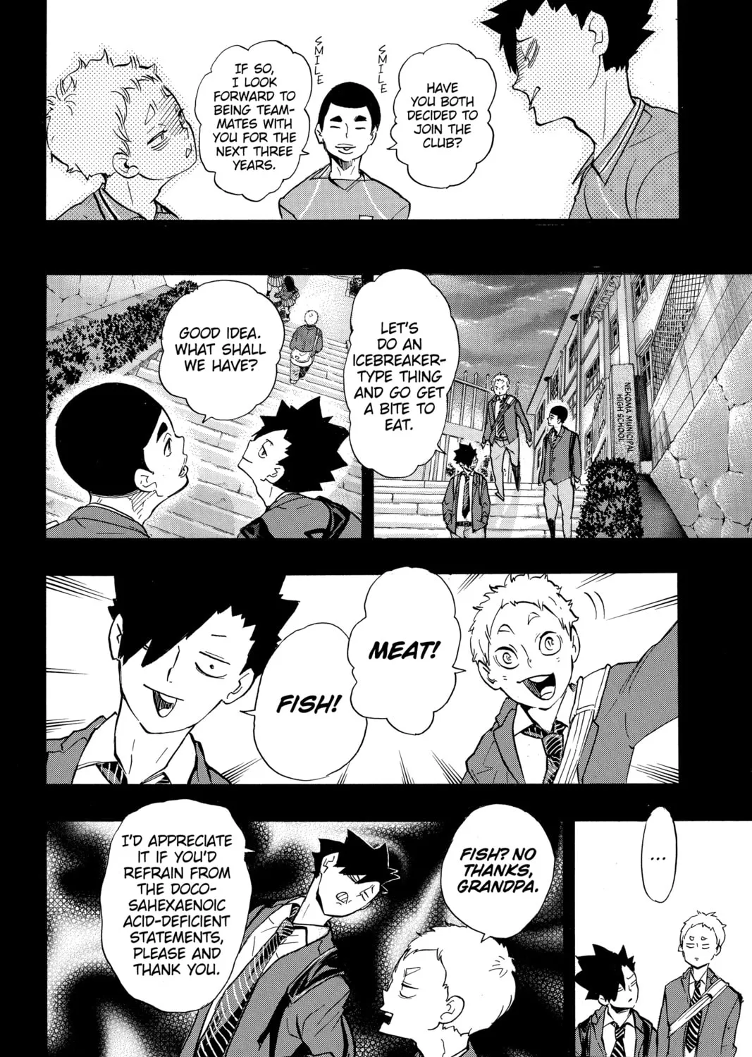 Read Haikyu!! chapter 200 image 2 on Lezhin
