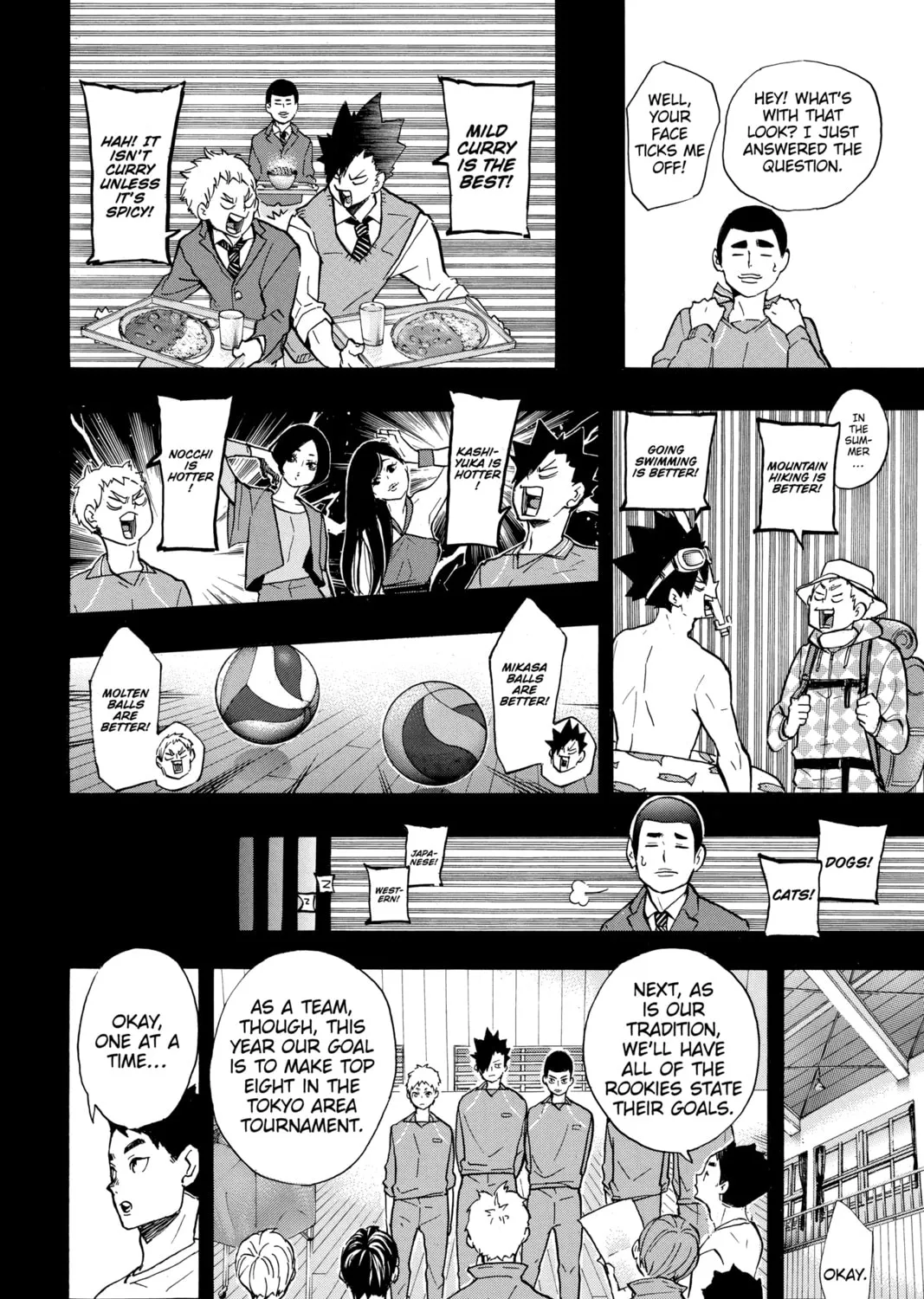 Read Haikyu!! chapter 200 image 6 on Lezhin