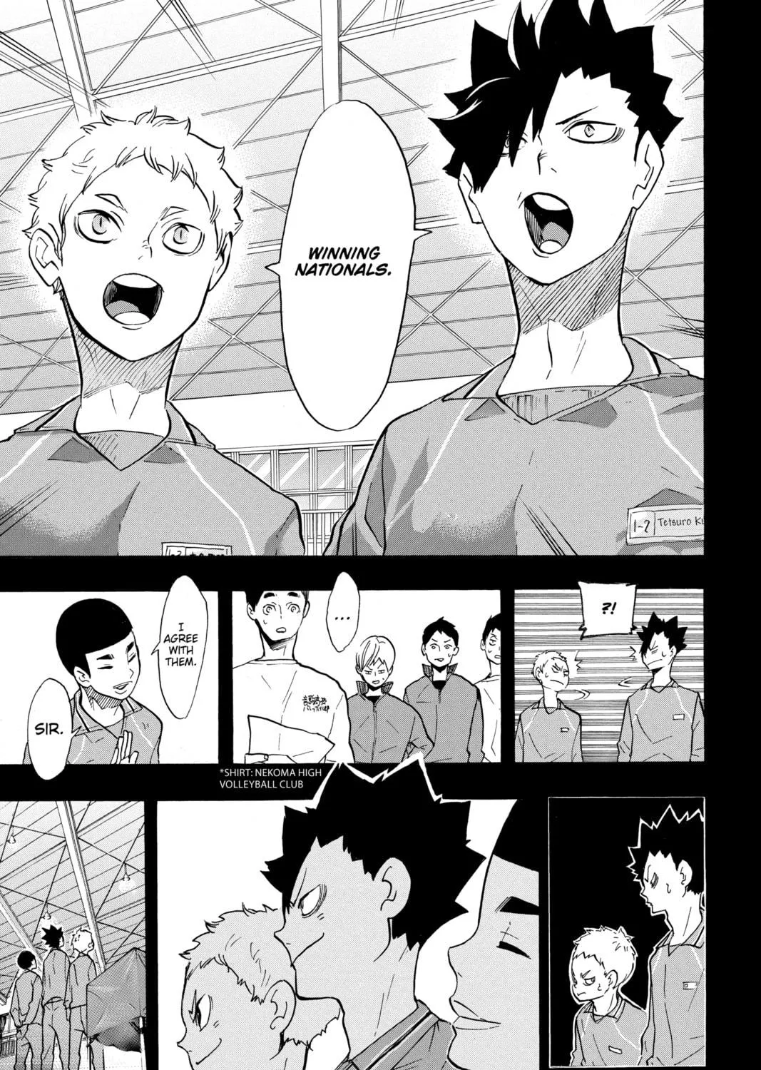 Read Haikyu!! chapter 200 image 8 on Lezhin