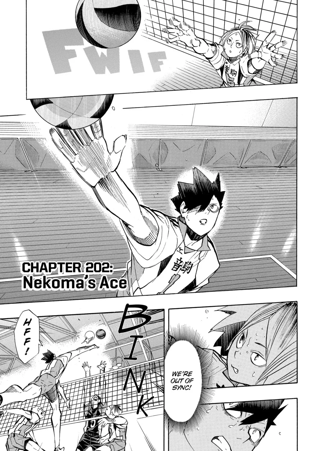 Read Haikyu!! chapter 202 image 0 on Lezhin