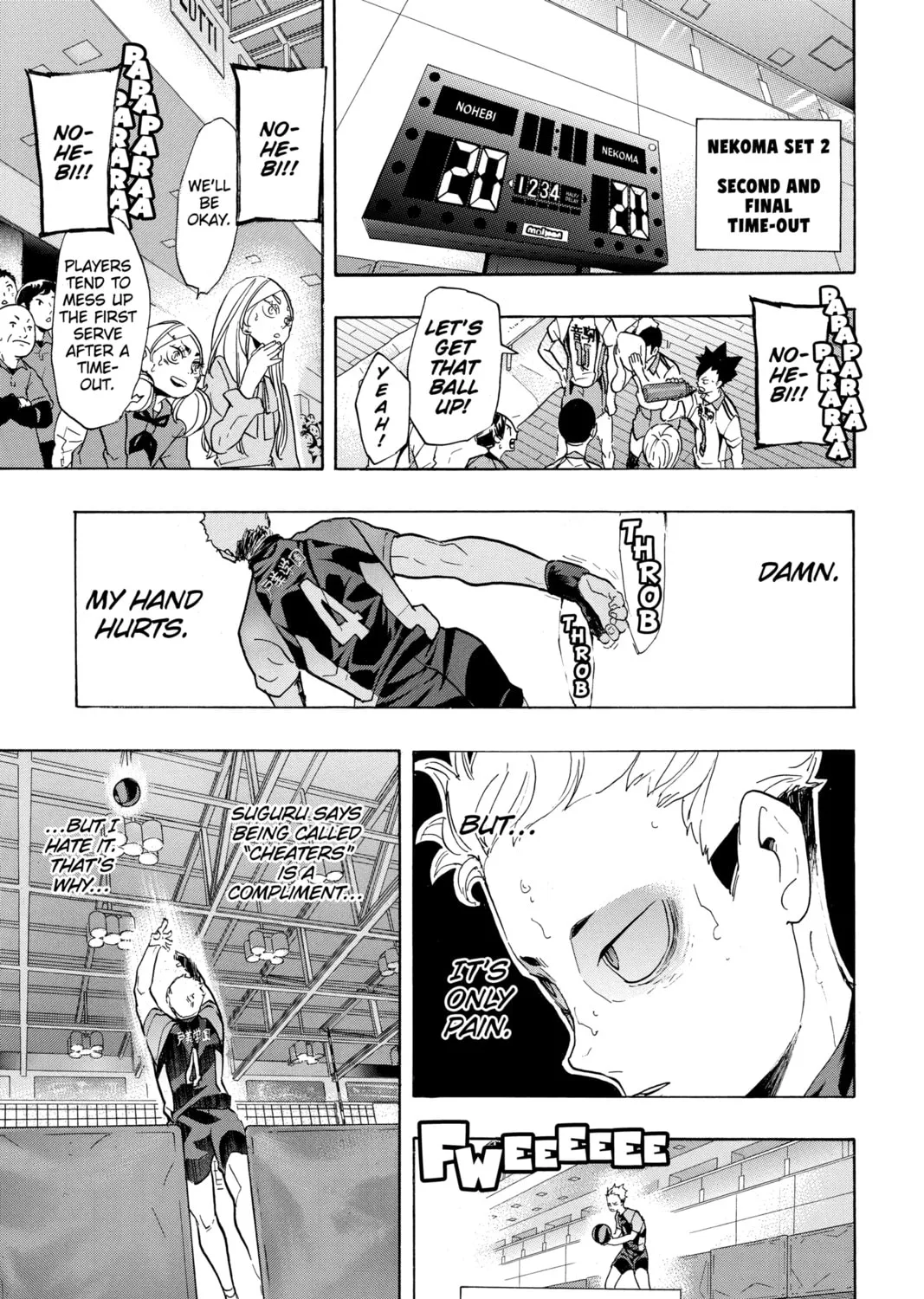 Read Haikyu!! chapter 203 image 32 on Lezhin