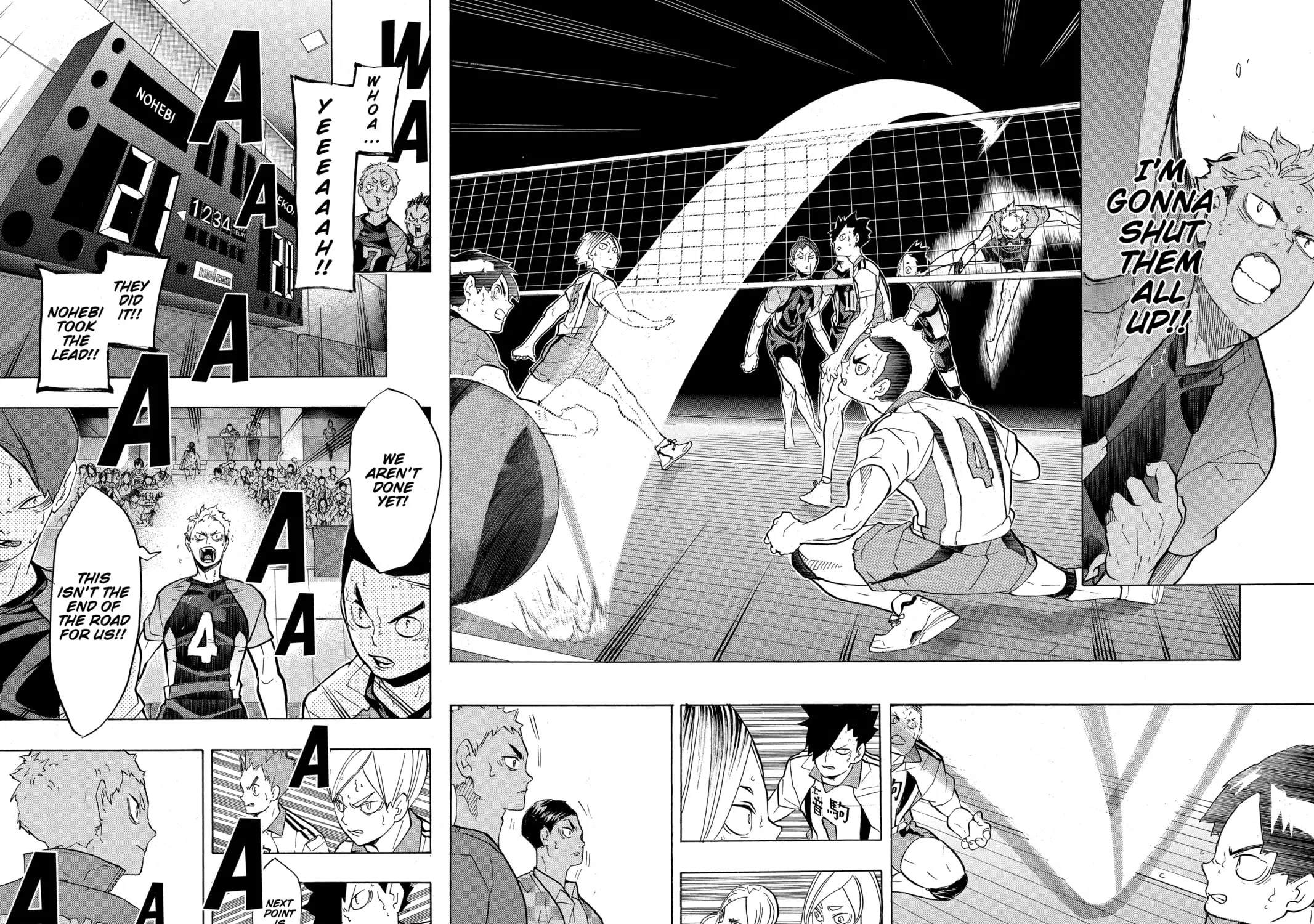Read Haikyu!! chapter 203 image 34 on Lezhin
