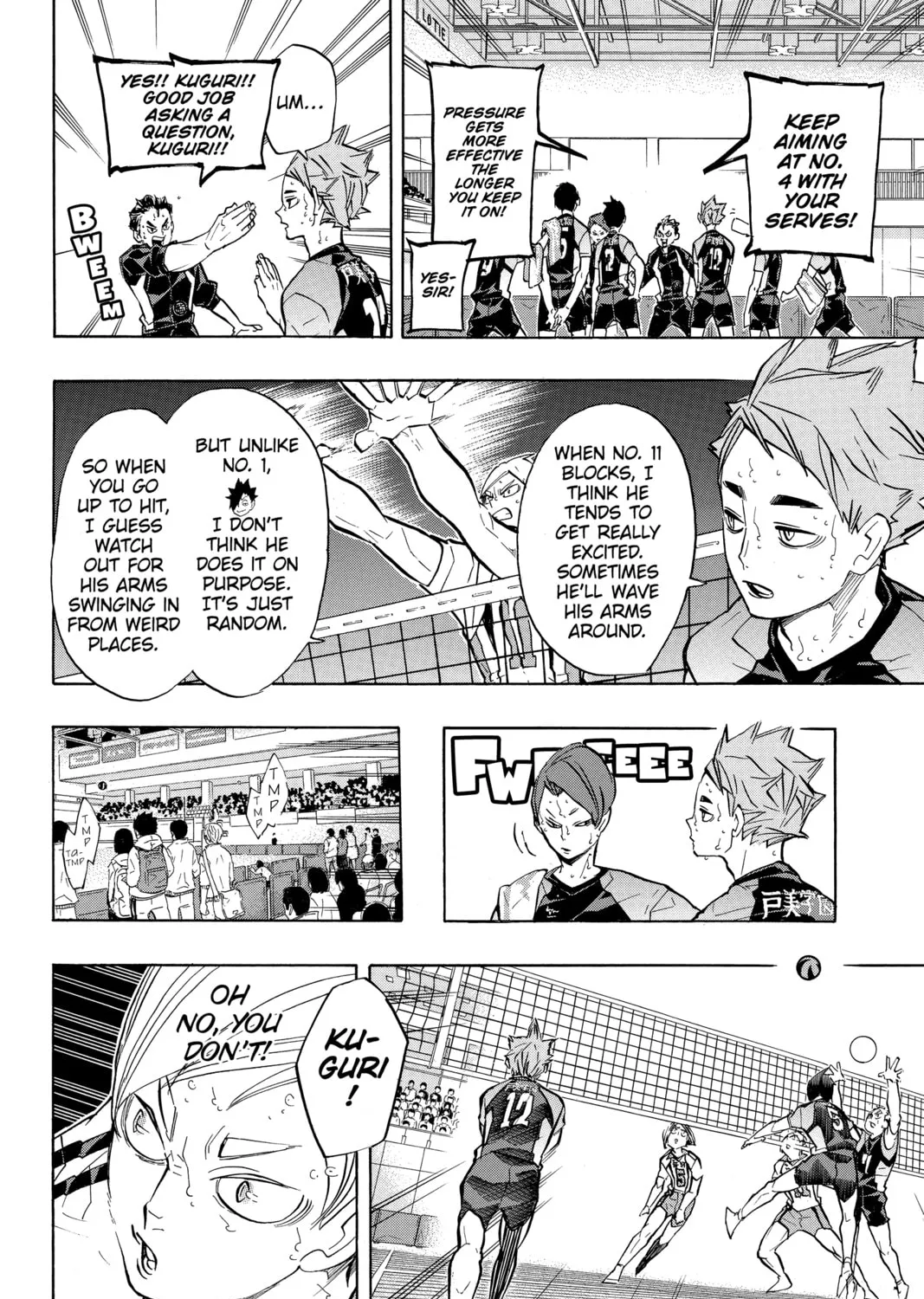 Read Haikyu!! chapter 203 image 6 on Lezhin