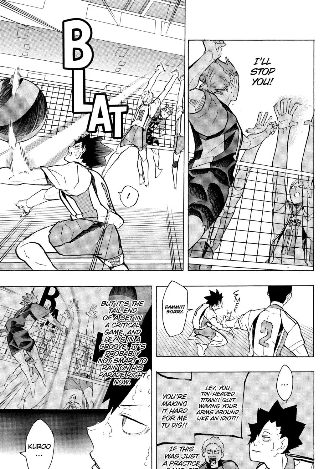 Read Haikyu!! chapter 203 image 8 on Lezhin