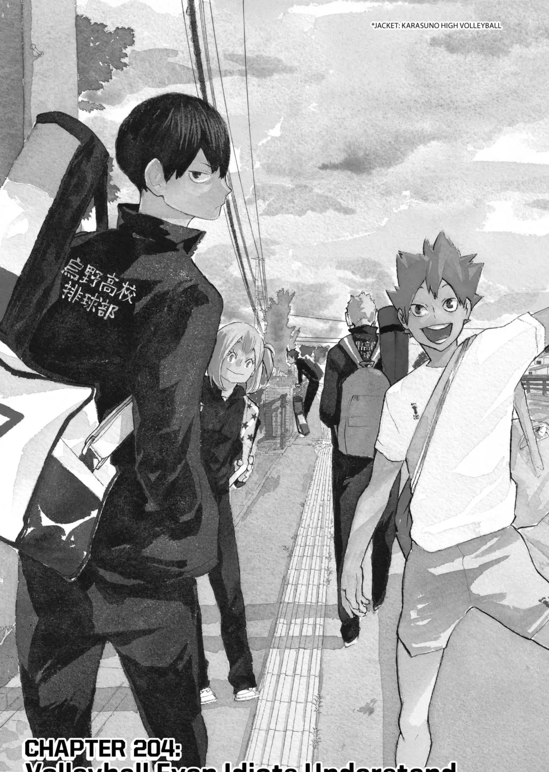 Read Haikyu!! chapter 204 image 0 on Lezhin