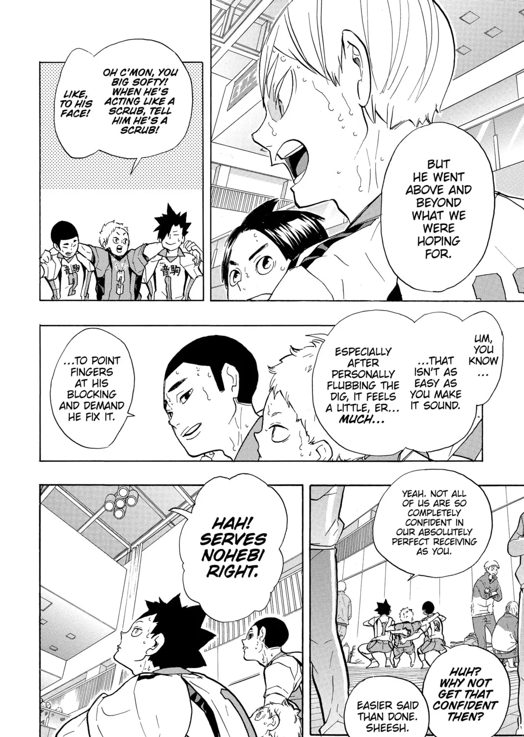 Read Haikyu!! chapter 206 image 12 on Lezhin
