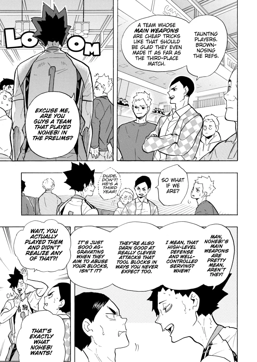 Read Haikyu!! chapter 206 image 14 on Lezhin