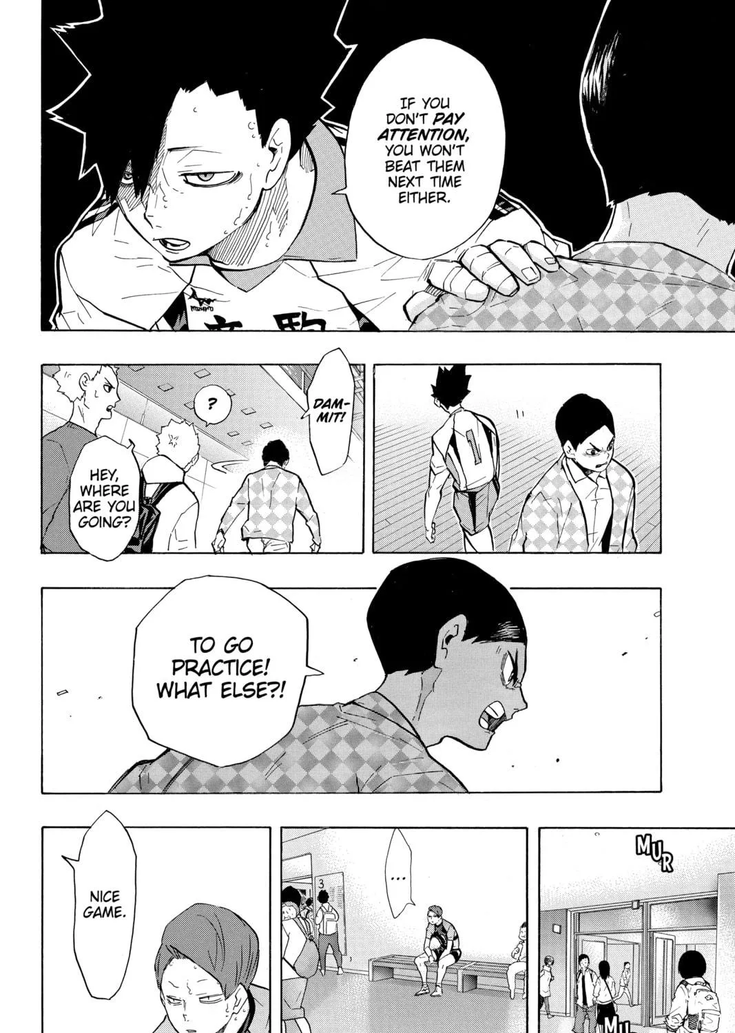 Read Haikyu!! chapter 206 image 16 on Lezhin