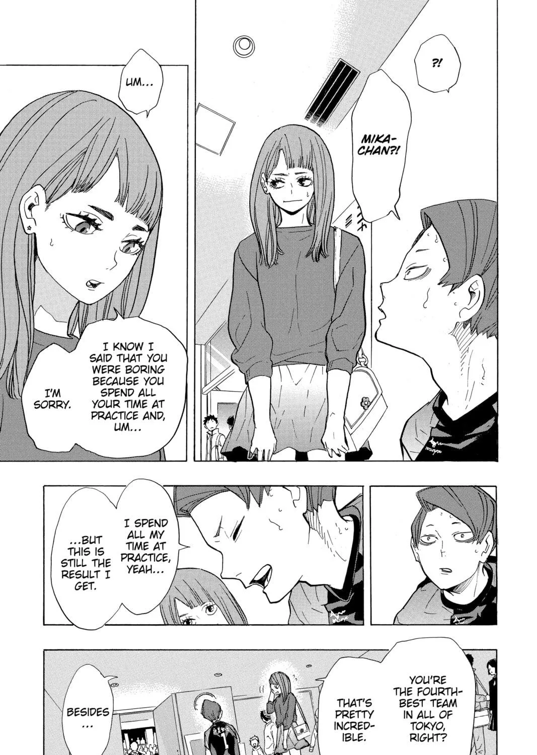 Read Haikyu!! chapter 206 image 18 on Lezhin