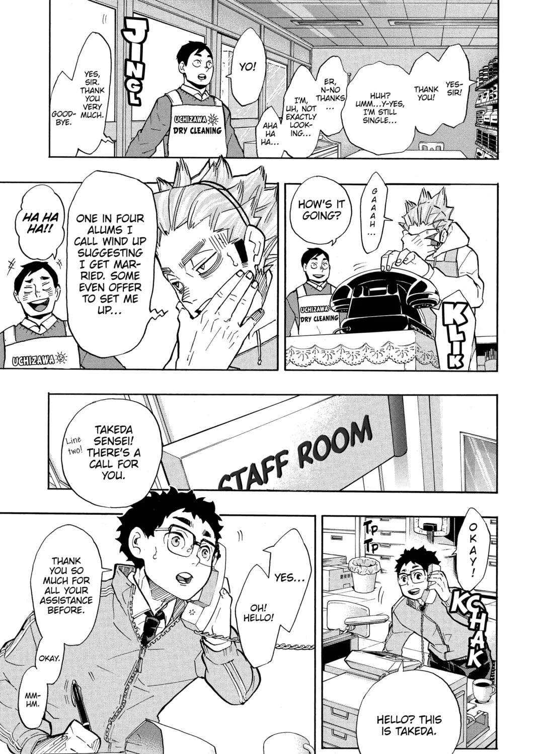 Read Haikyu!! chapter 207 image 12 on Lezhin