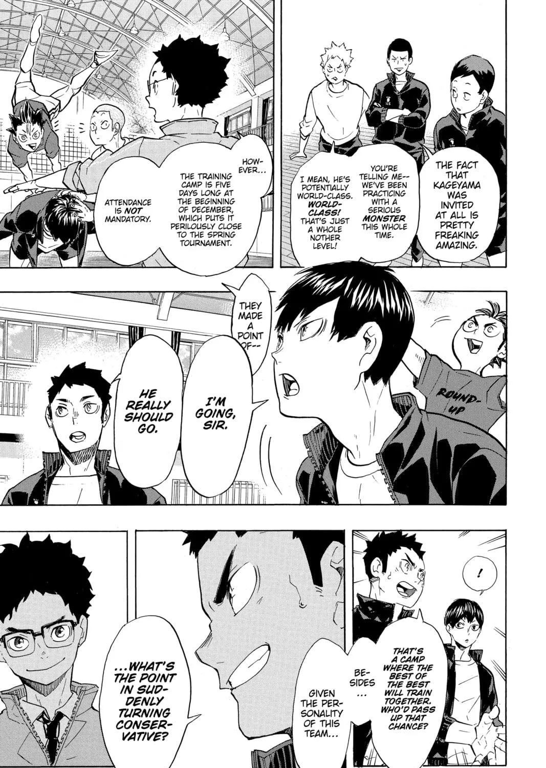 Read Haikyu!! chapter 208 image 4 on Lezhin