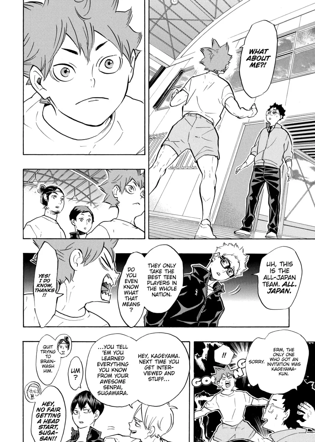 Read Haikyu!! chapter 208 image 6 on Lezhin