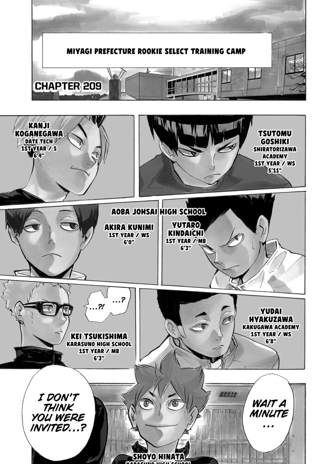 Read Haikyu!! chapter 209 image 0 on Lezhin