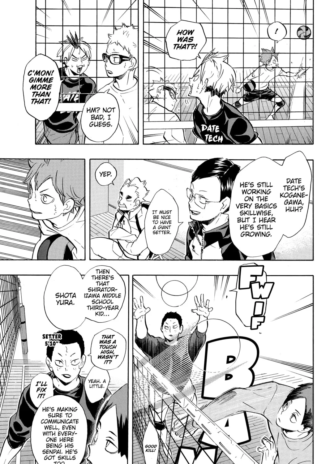 Read Haikyu!! chapter 210 image 12 on Lezhin