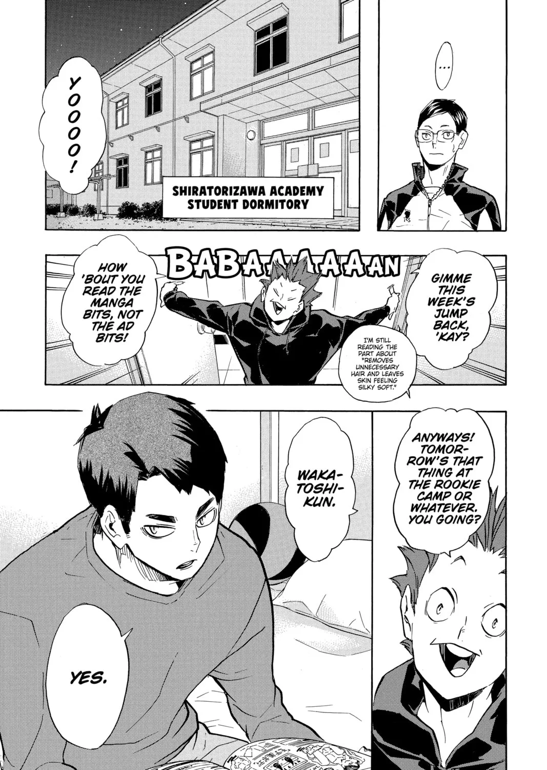 Read Haikyu!! chapter 210 image 36 on Lezhin