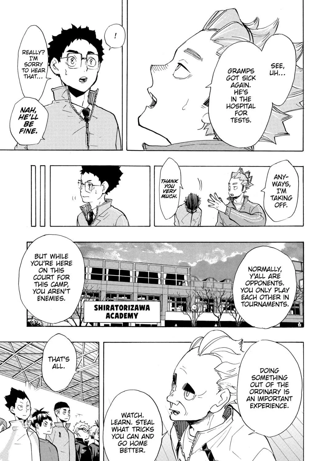 Read Haikyu!! chapter 210 image 4 on Lezhin