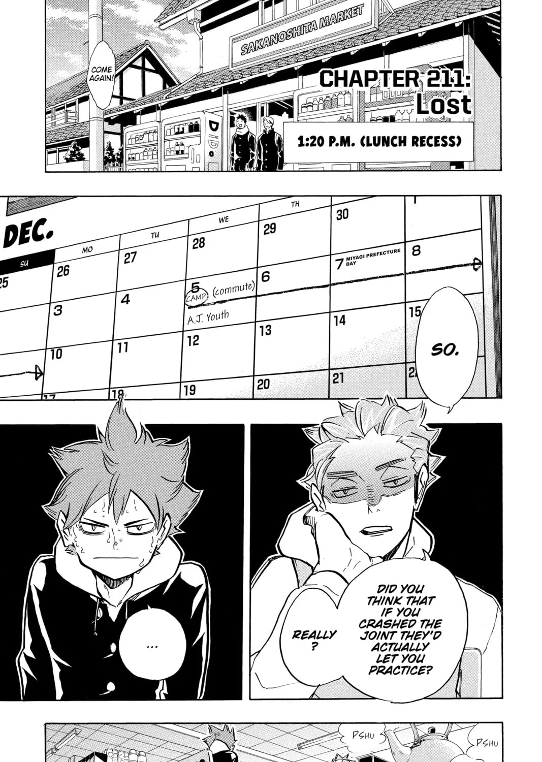 Read Haikyu!! chapter 211 image 0 on Lezhin
