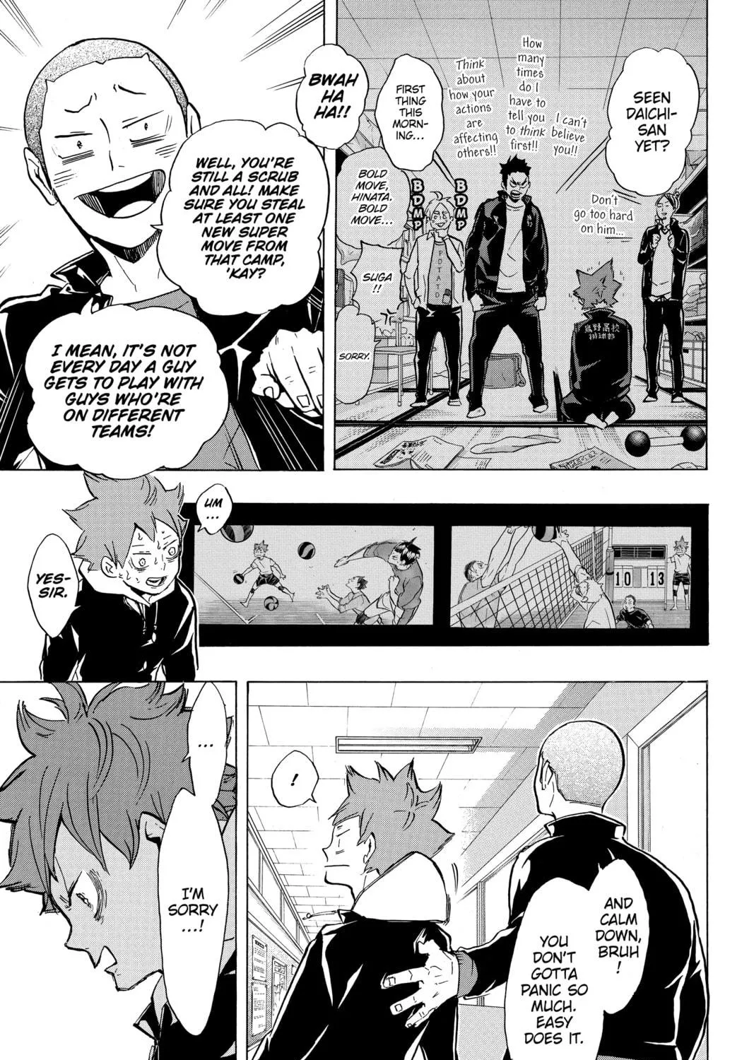 Read Haikyu!! chapter 211 image 8 on Lezhin