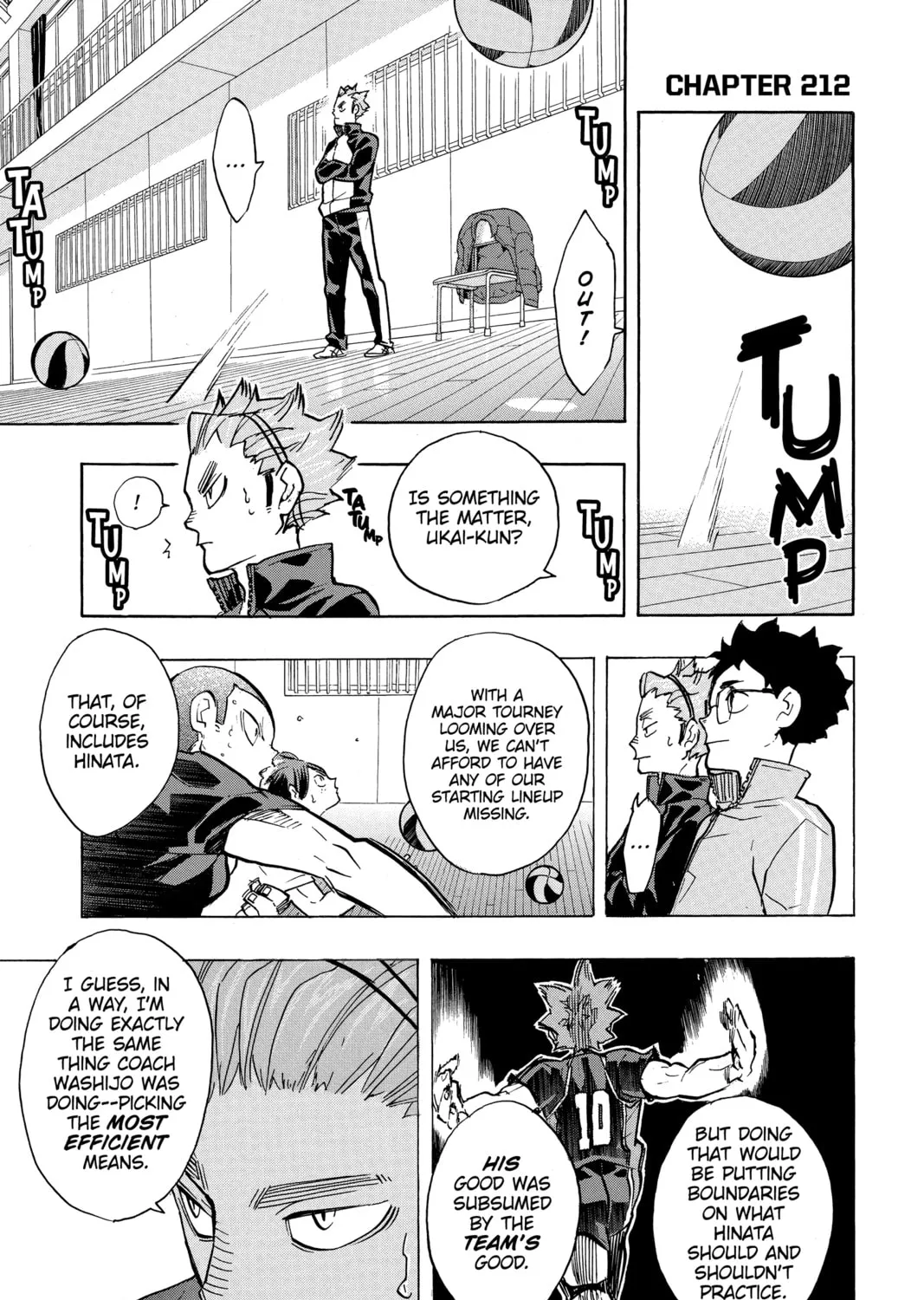 Read Haikyu!! chapter 212 image 0 on Lezhin