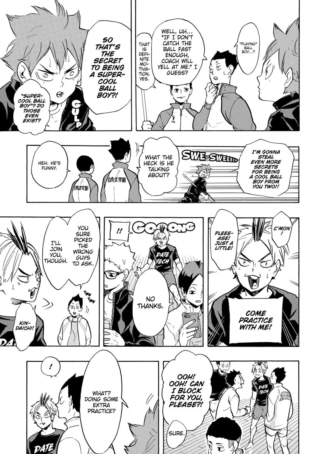 Read Haikyu!! chapter 213 image 4 on Lezhin