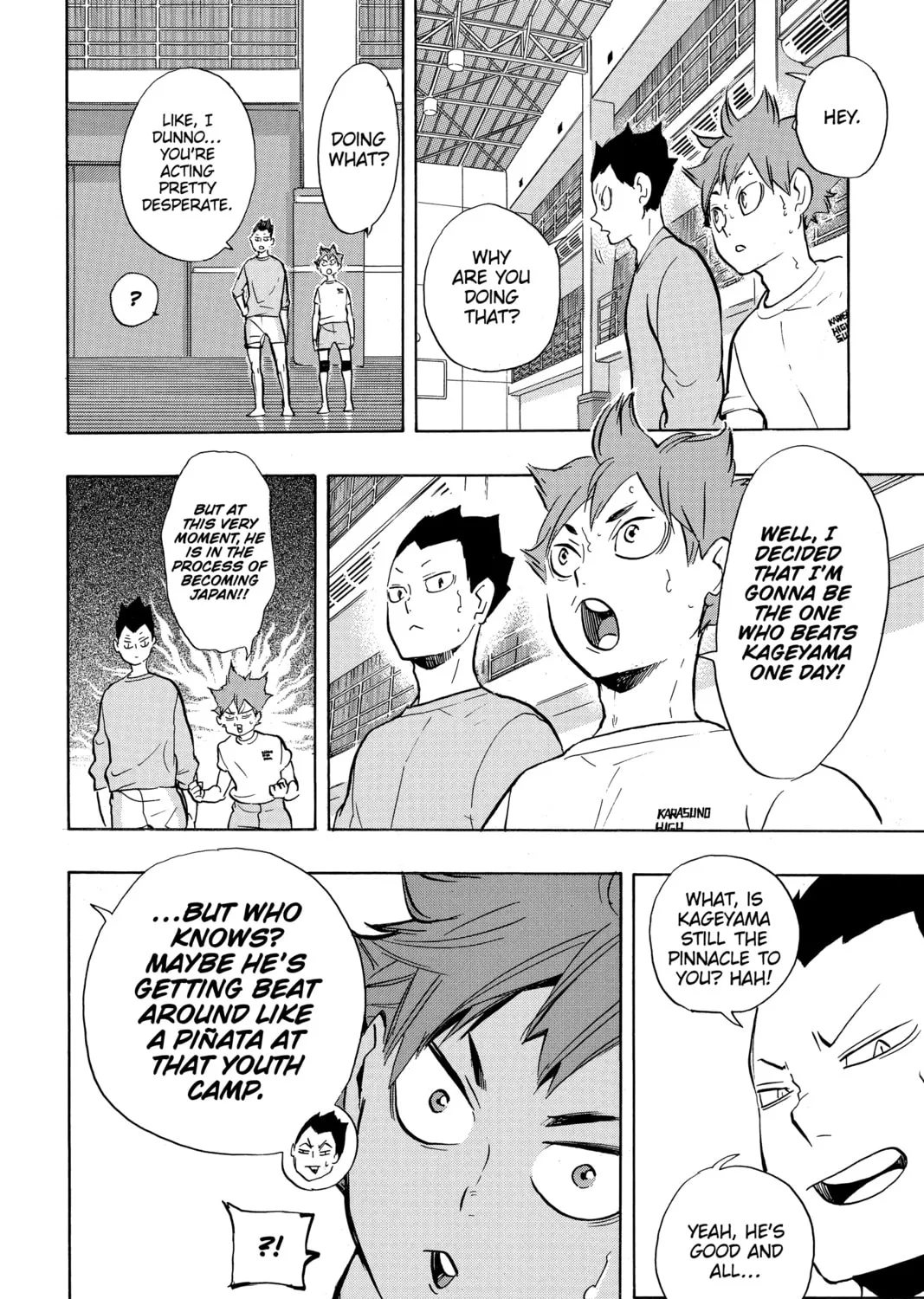 Read Haikyu!! chapter 214 image 26 on Lezhin