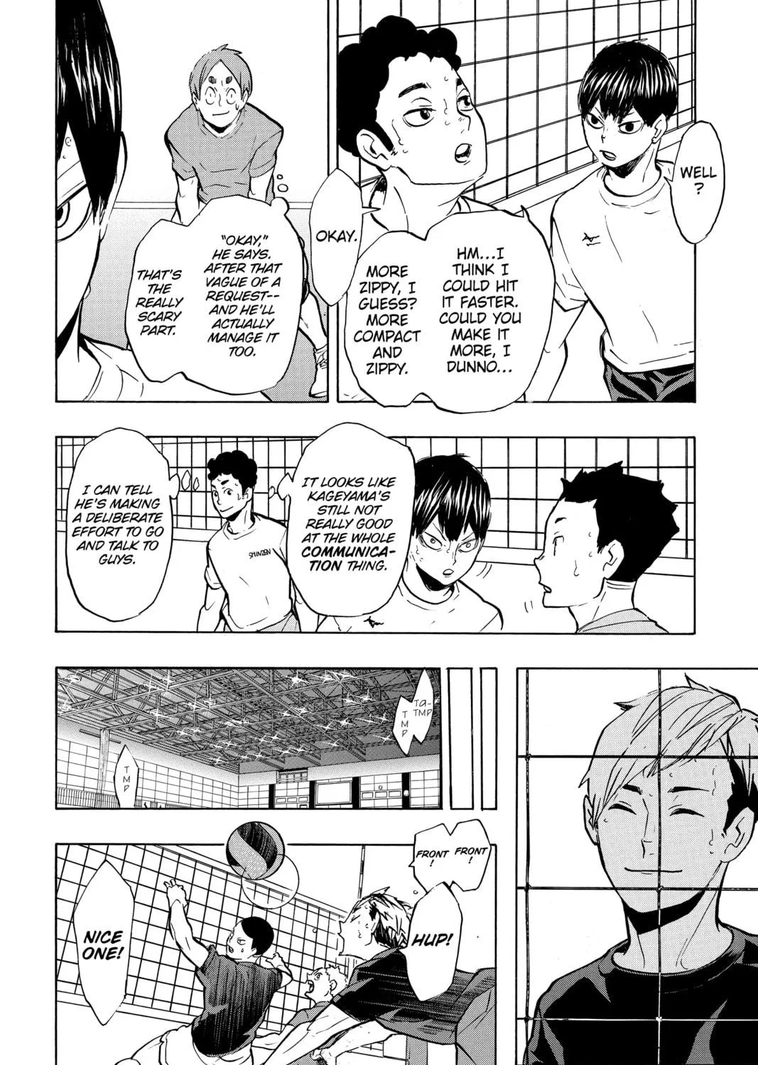 Read Haikyu!! chapter 215 image 18 on Lezhin