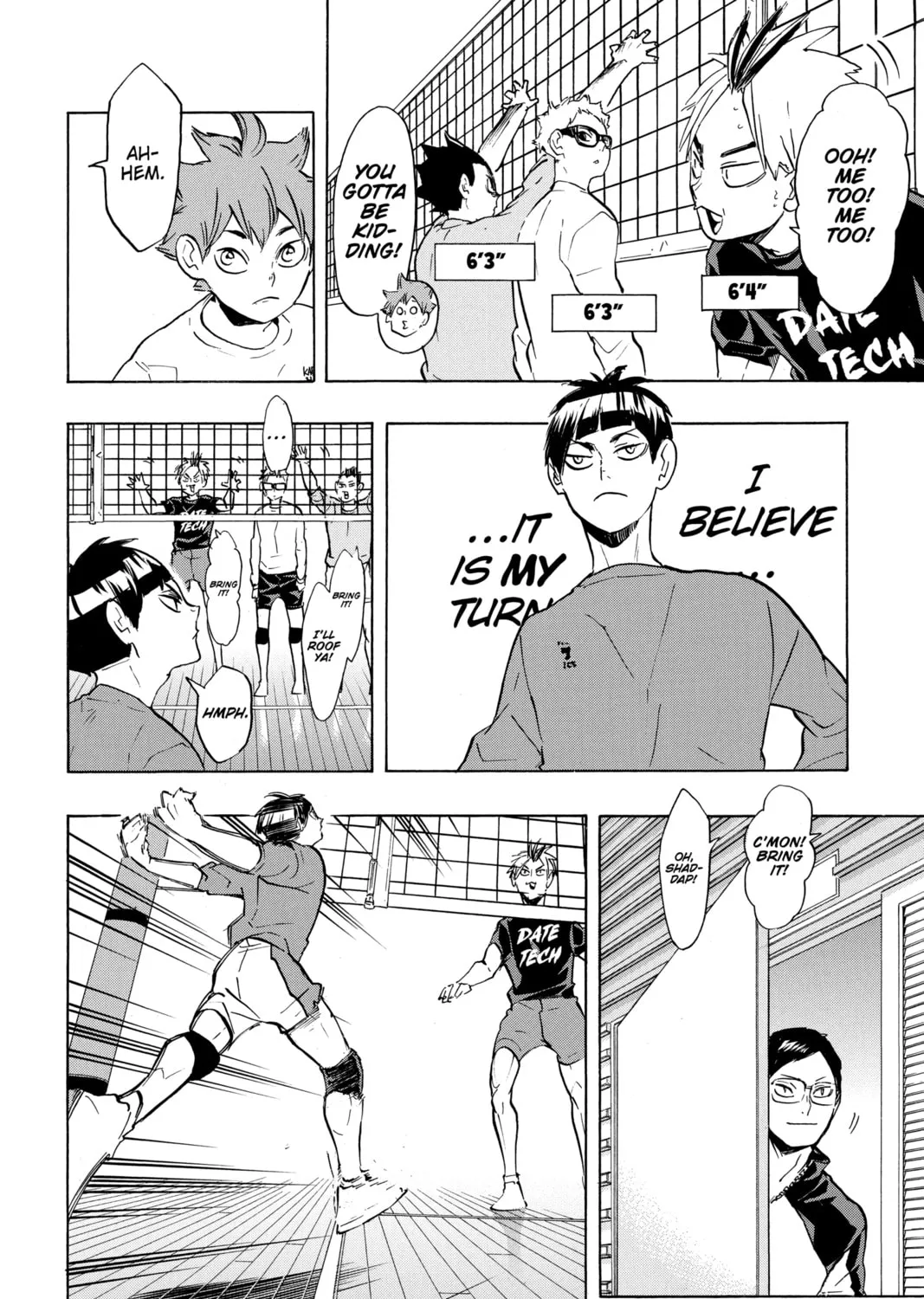 Read Haikyu!! chapter 216 image 14 on Lezhin
