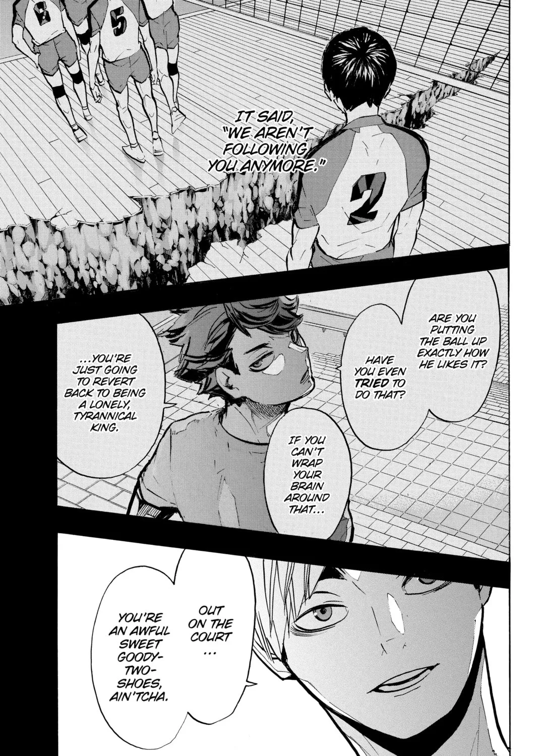 Read Haikyu!! chapter 216 image 24 on Lezhin