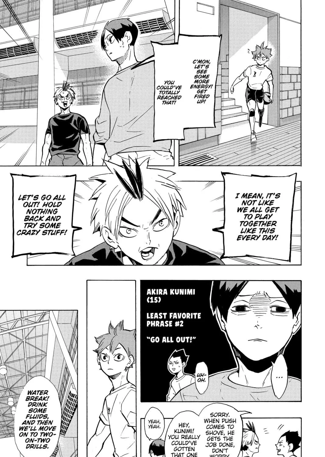 Read Haikyu!! chapter 217 image 8 on Lezhin