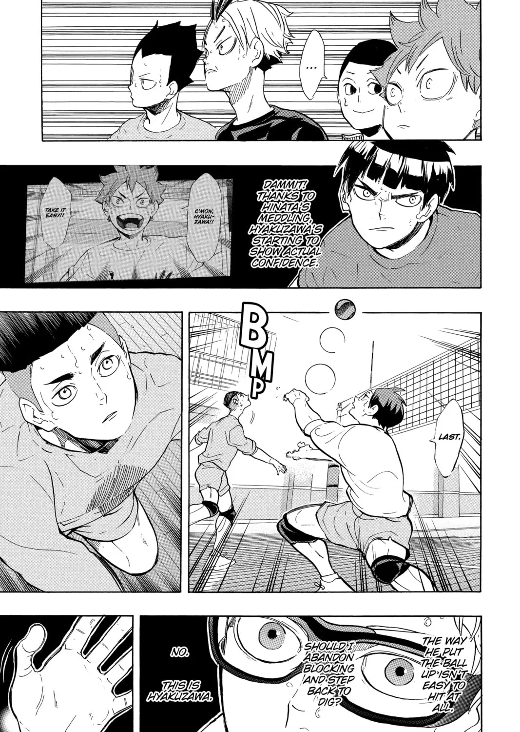 Read Haikyu!! chapter 218 image 12 on Lezhin