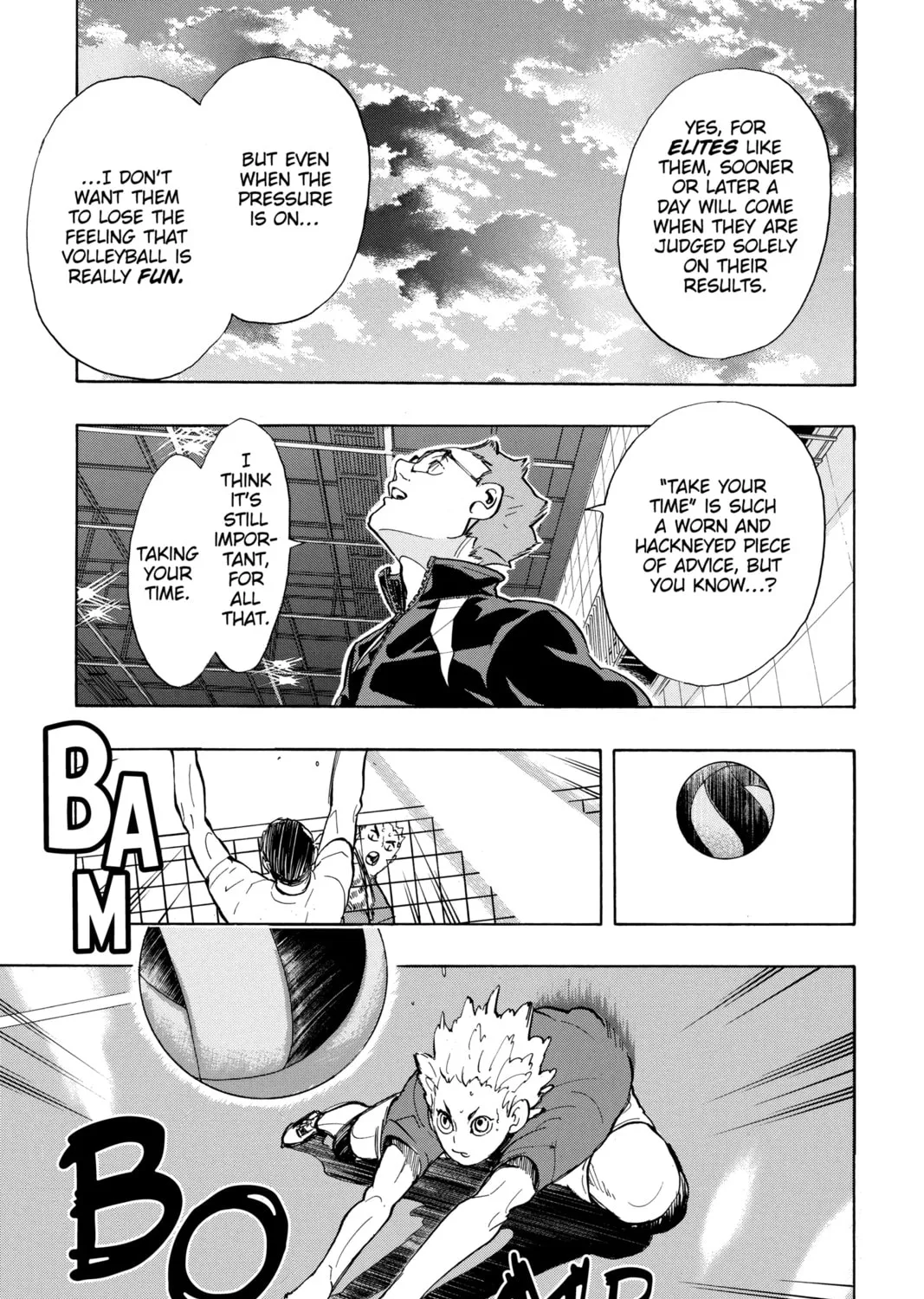 Read Haikyu!! chapter 219 image 12 on Lezhin