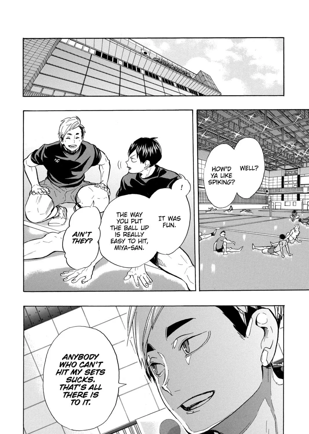 Read Haikyu!! chapter 219 image 18 on Lezhin
