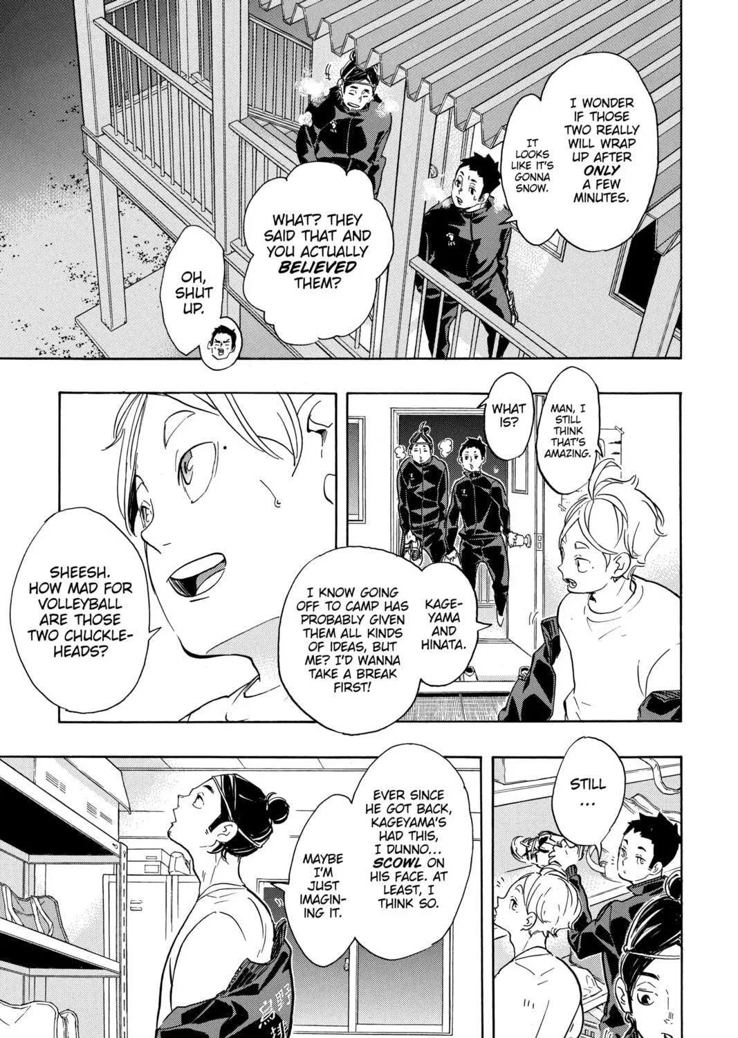 Read Haikyu!! chapter 221 image 4 on Lezhin